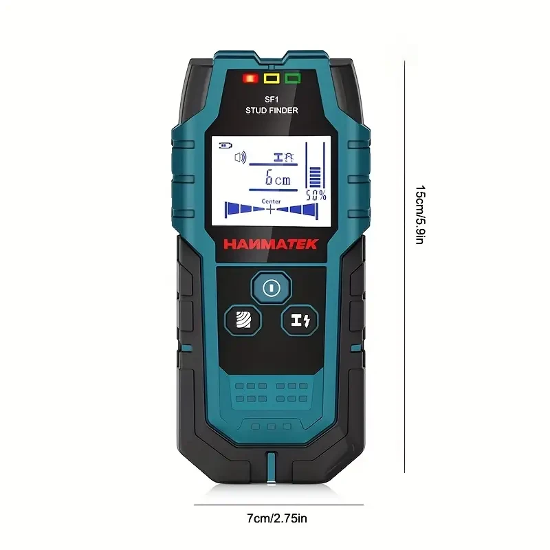 HANMATEK SF1 Wall Scanner Five In One Stud Detector Sensor