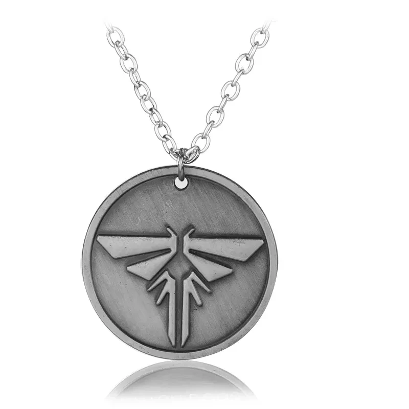 Personality Letter Necklace Metal Key Pendant