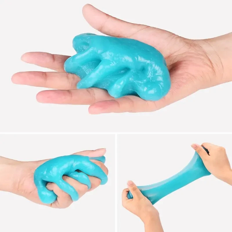 Car Interior Dust Remover Gel - Magic Cleaning Slime for Car Vents, Keyboards & More
