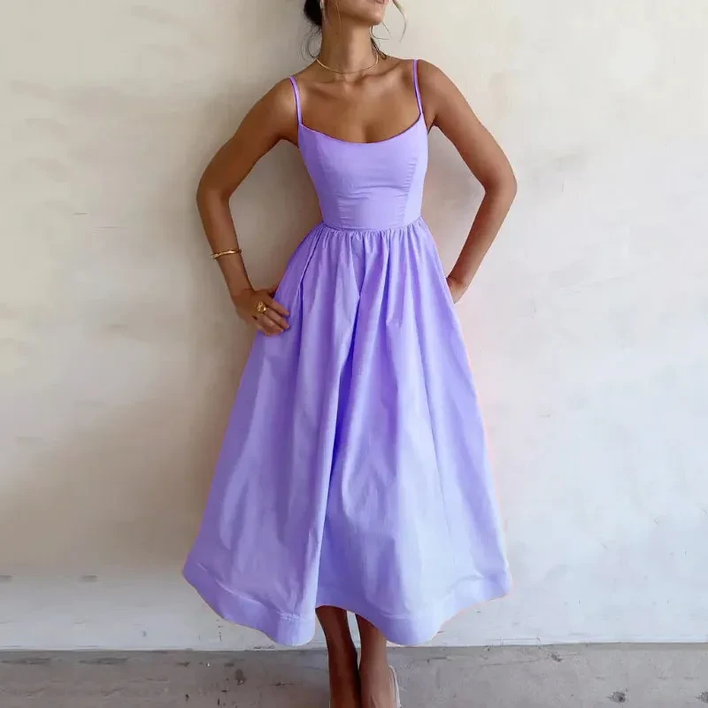 Women's Sweet Suspender Dress