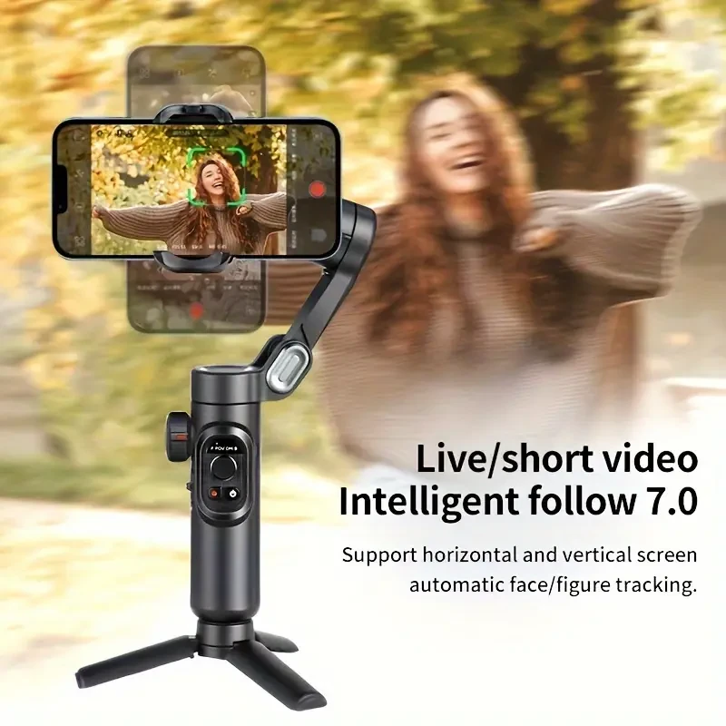 AOCHUAN XE 3-Axis Handheld Gimbal Stabilizer Foldable