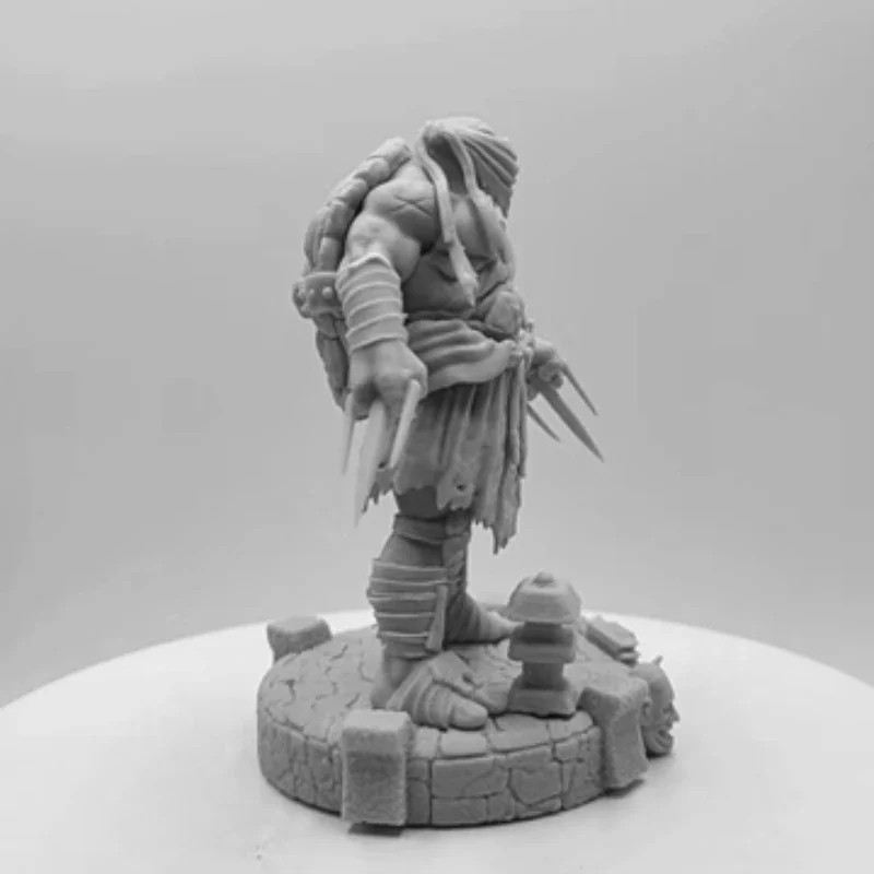 Anime Figure Warrior 1/24 Scale 88mm Resin Figure Model Kit