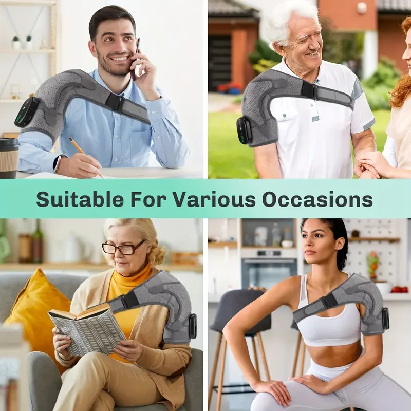 1pc ThermaCare Heated Shoulder Massager Belt