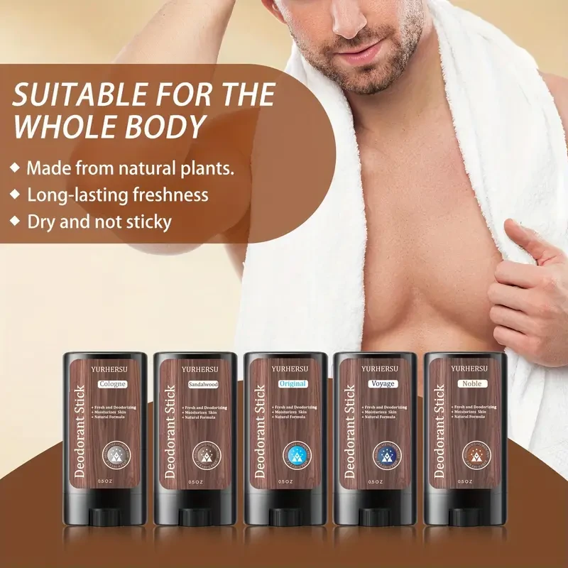 Sandalwood/Musk Deodorant Set