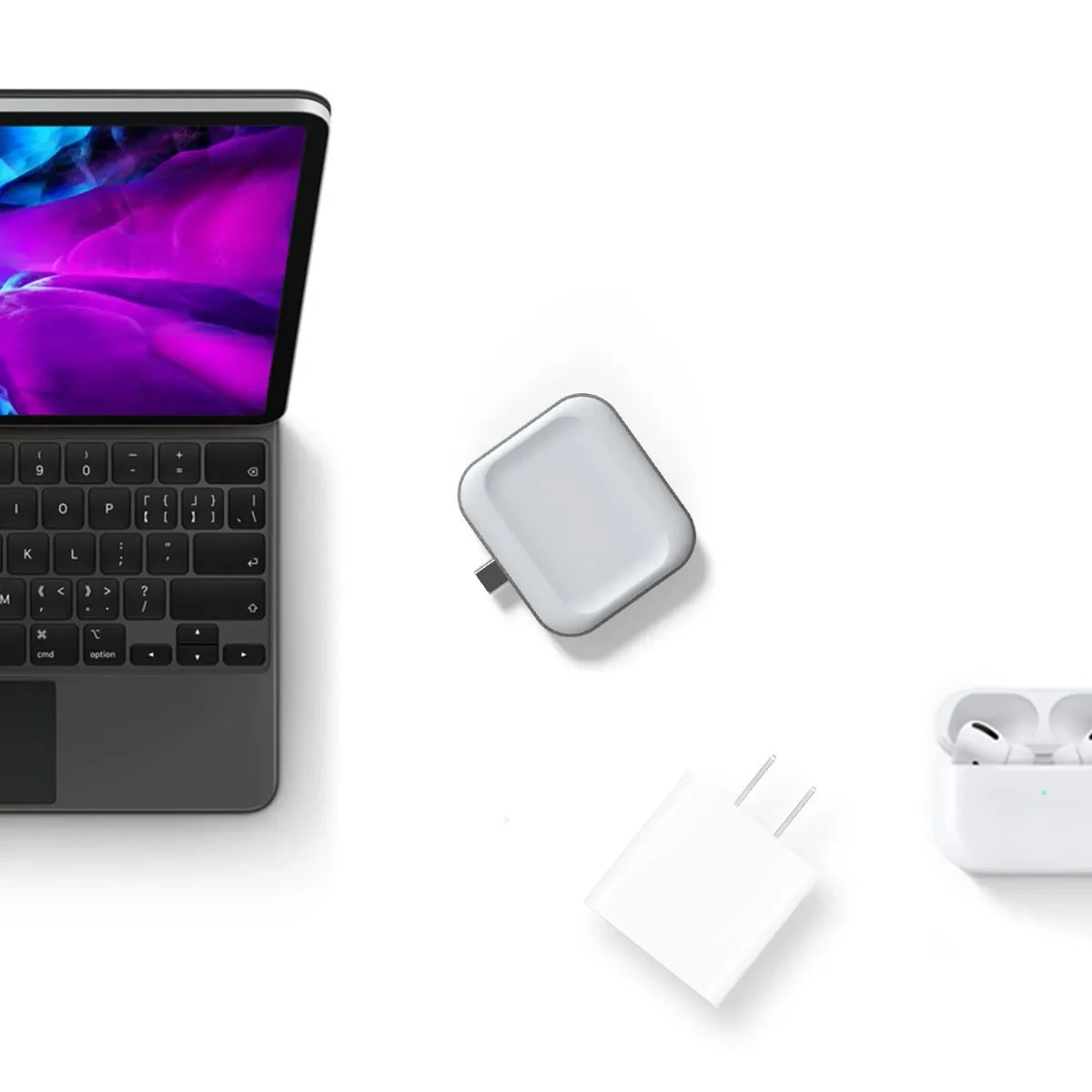 Headset Watch 2-in-1 Wireless Charger