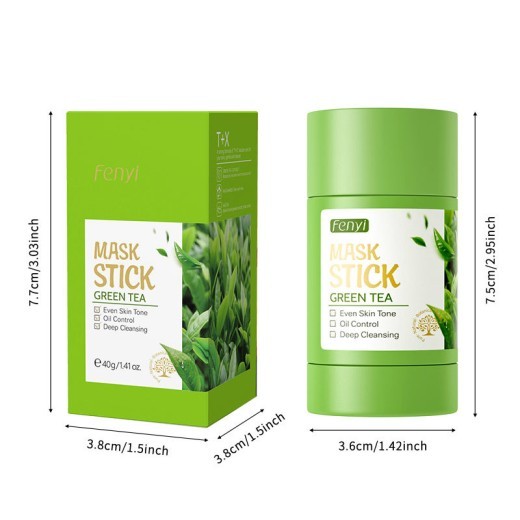 Green Tea Mask Solid Stick Daub-type