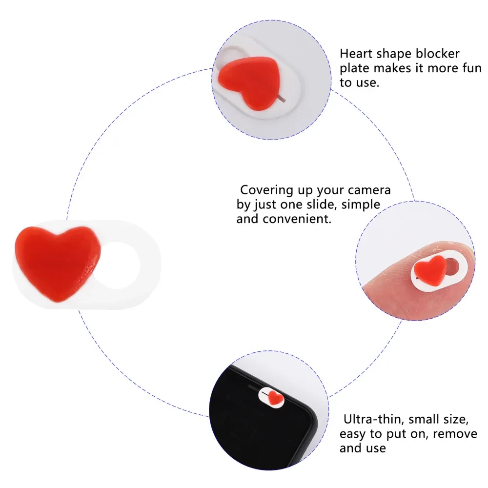 Plastic Decorative Sticker Portable Webcam