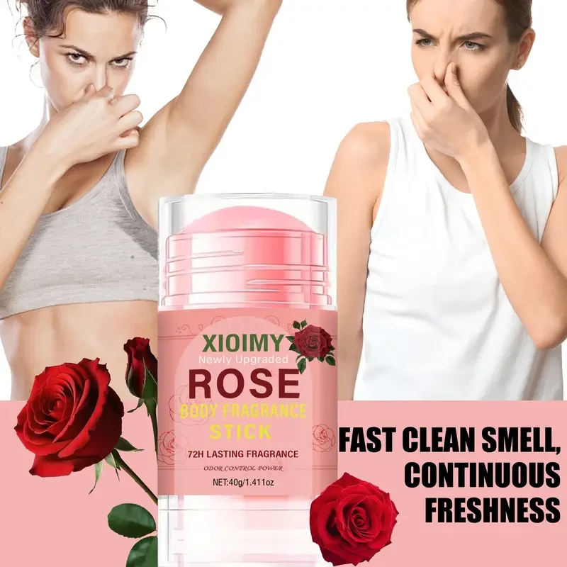 Xioimy Rose & Lavender Deodorant Stick, 40g