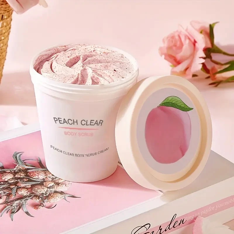 Peach Scrub to Remove Dead Skin Body