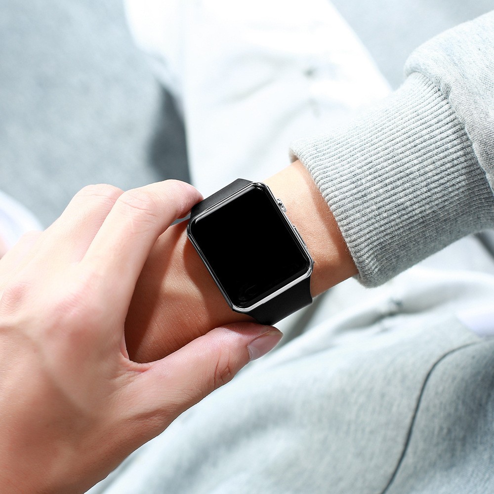 Fashion Sports LED Digital Watch - Casual Silicone Watch for Men and Women