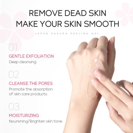 Facial And Body Cleansing Pores Cherry Horny Gel