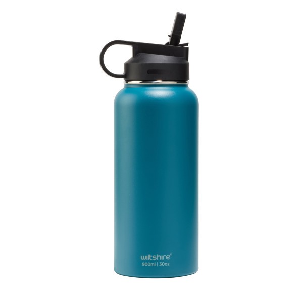 Stainless Steel Bottle Teal 900ml - Wiltshire