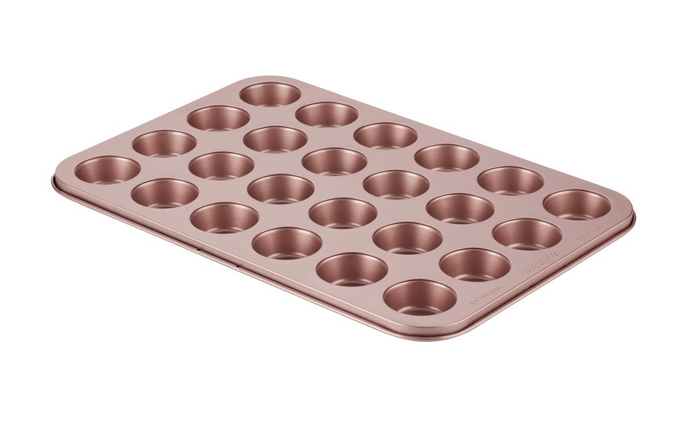Rose Gold Mini Muffin Pan 24Cup - Wiltshire