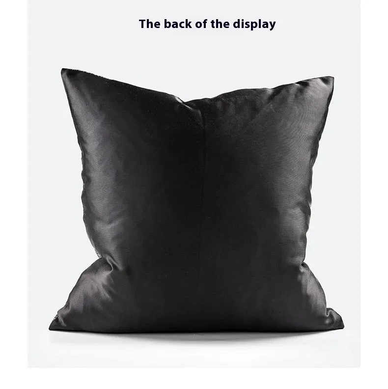 New Simple Jacquard Pillow Cushion