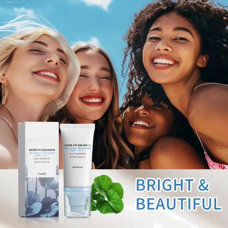Sunscreen SPF 50 with Centella Asiatica Non-Sticky Refreshing Sunscreen Essence for Dry