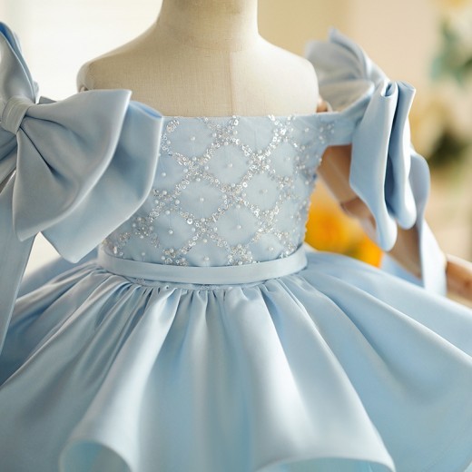 Princess Dress Birthday Party Piano Performance Costume