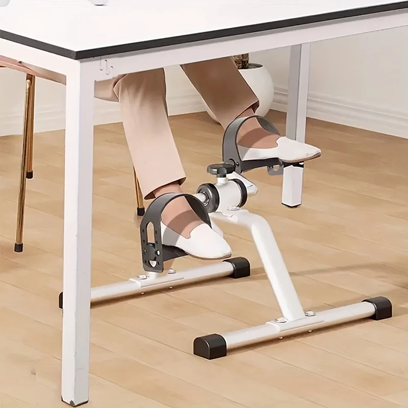 White Aluminum Pedal Exercise Bike for Home Fitness
