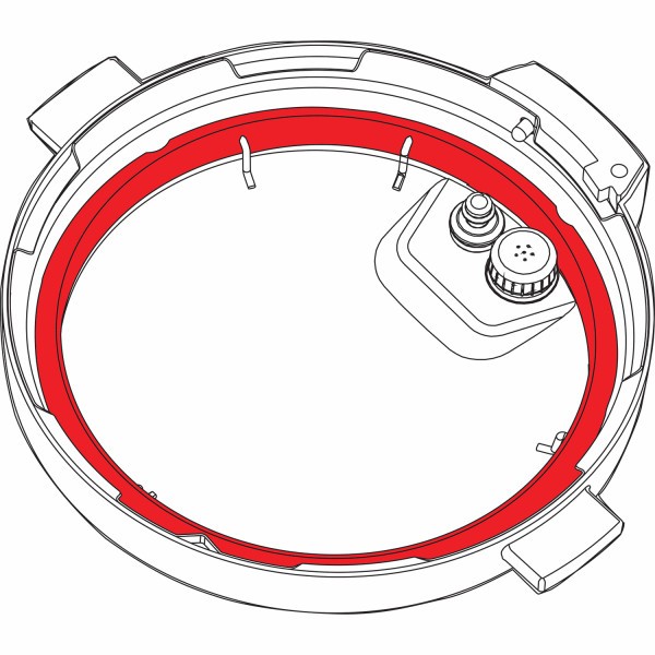 5.7Lt Sealing Ring - Pack 2  - Instant Pot