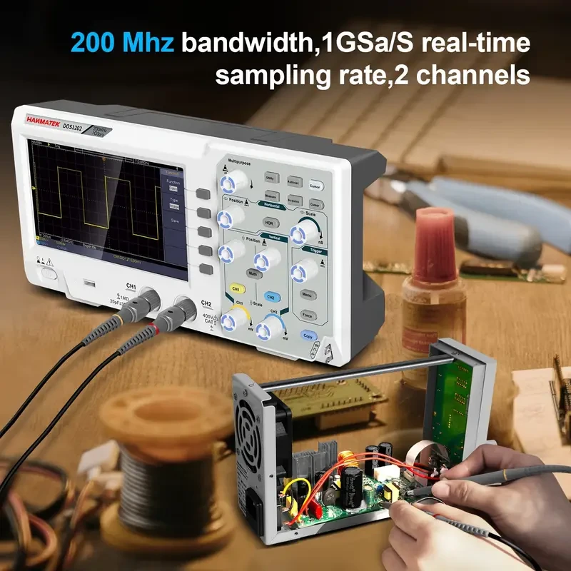 HANMATEK DOS1202 Digital Oscilloscope