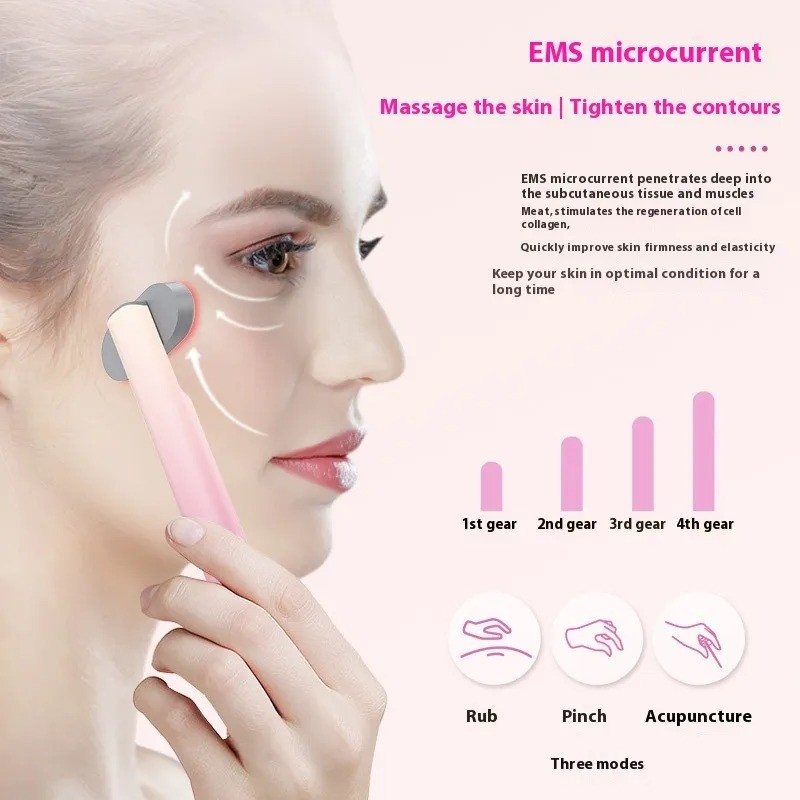 360 Rotating Heated Eye Massager - Micro-Current & Vibration