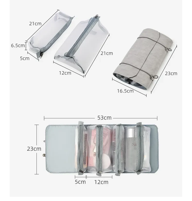 Blank cosmetic bags wholesale