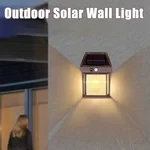 Solar Tungsten Wall Light