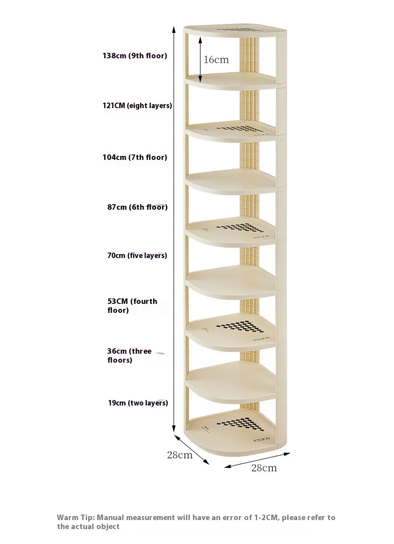 Wooden Corner Shelf