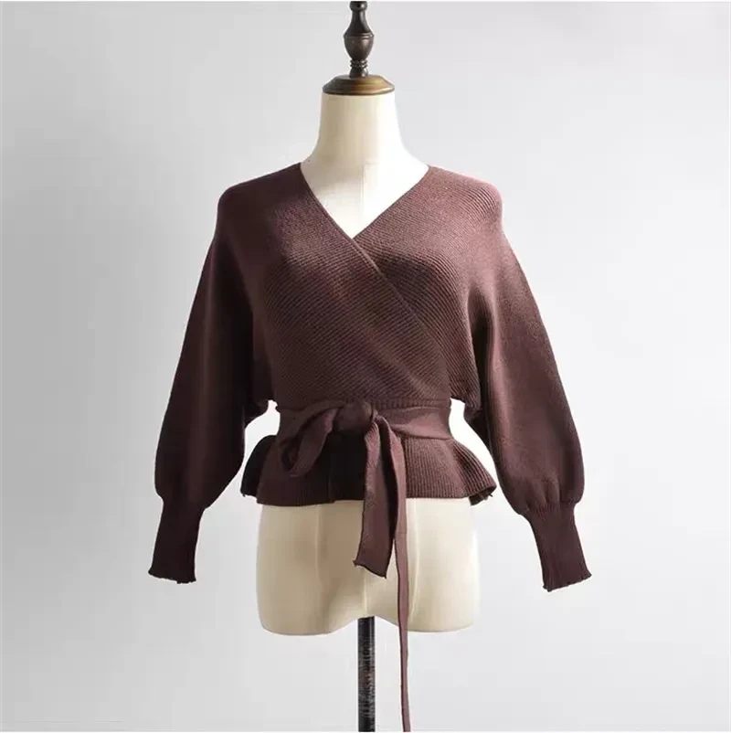 Wrap Front Sweater