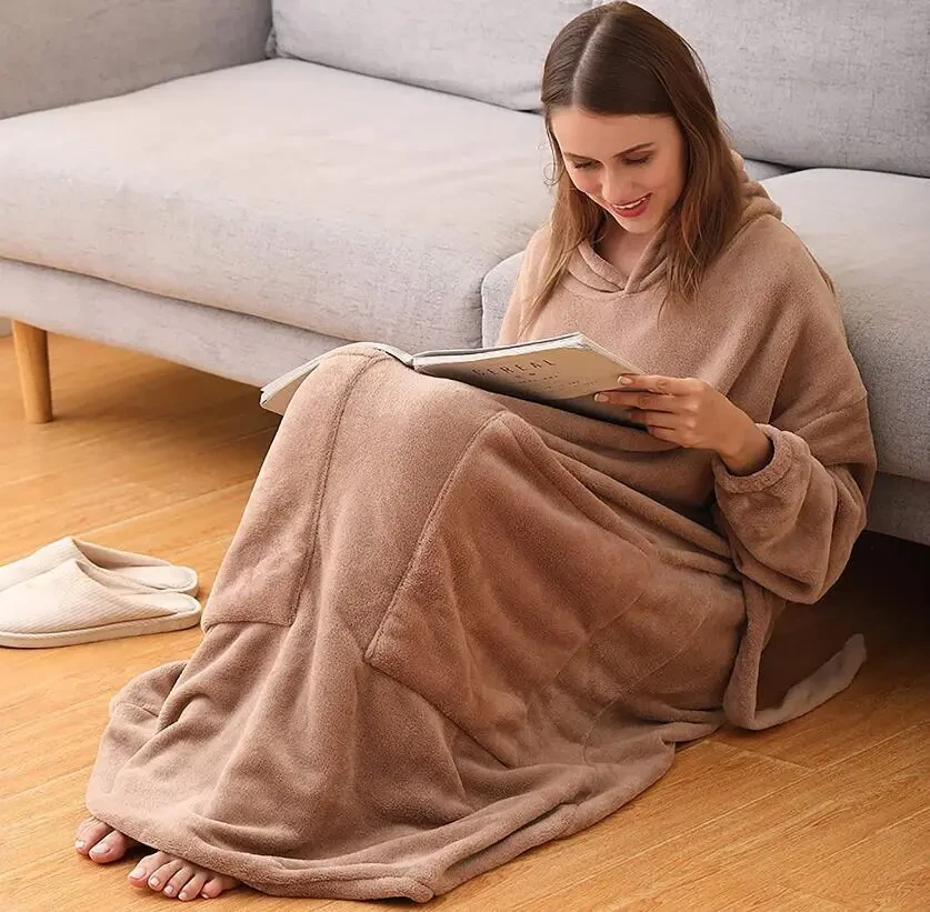Blanket with Pockets