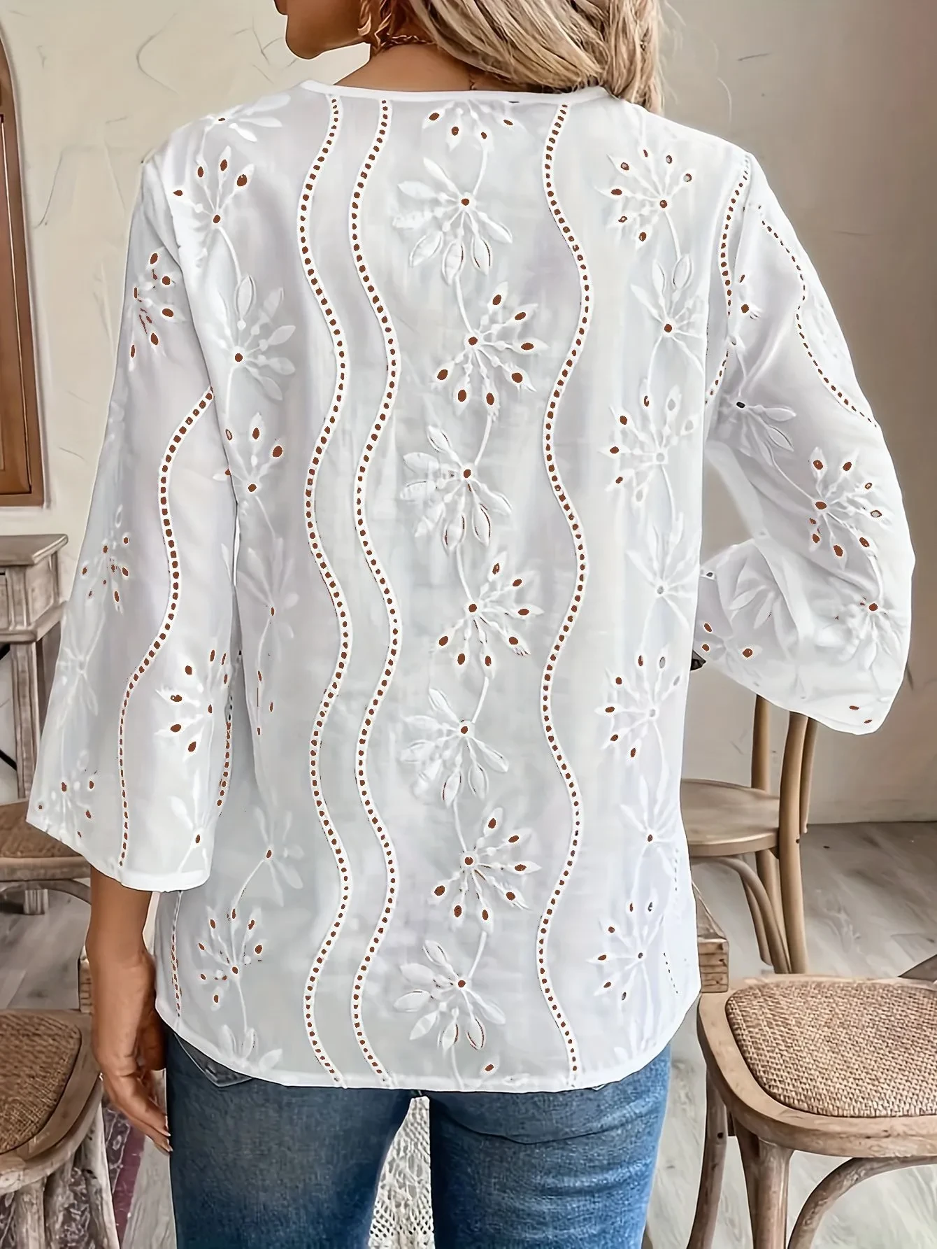 Eyelet Tops and Blouses
