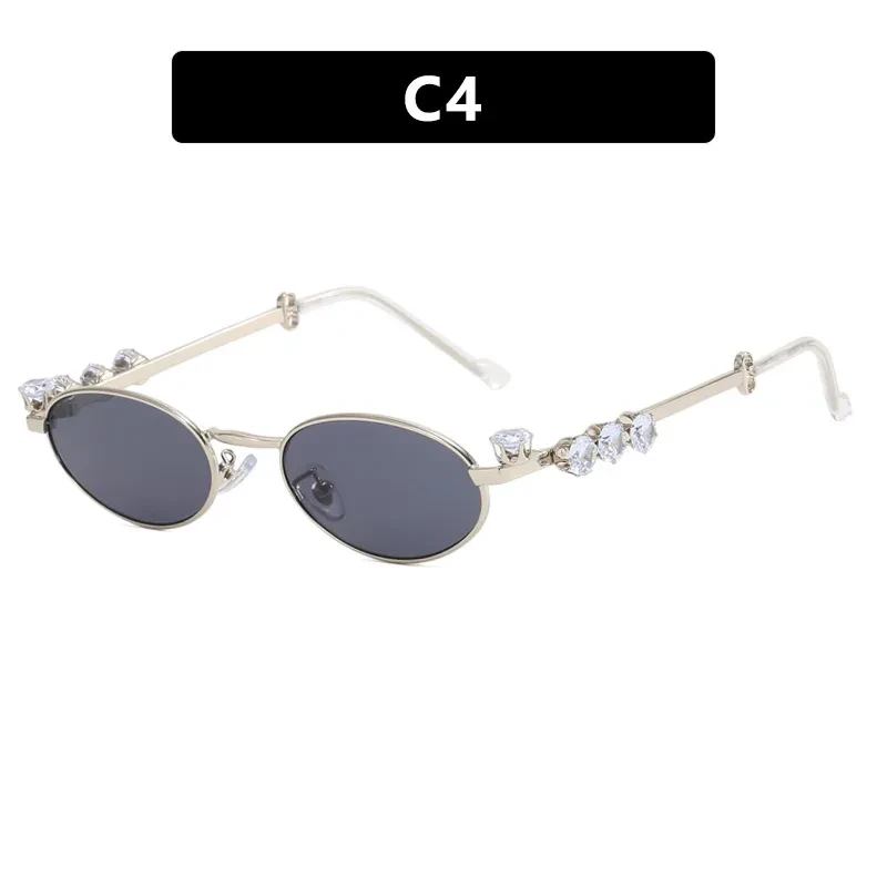 Diamond studded glasses frames
