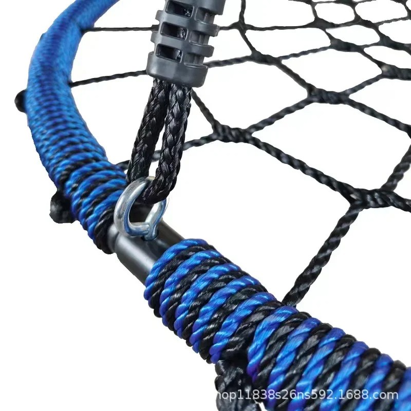 Diameter 100CM Round Nest Rope Swing: Indoor/Outdoor Hanging Chair