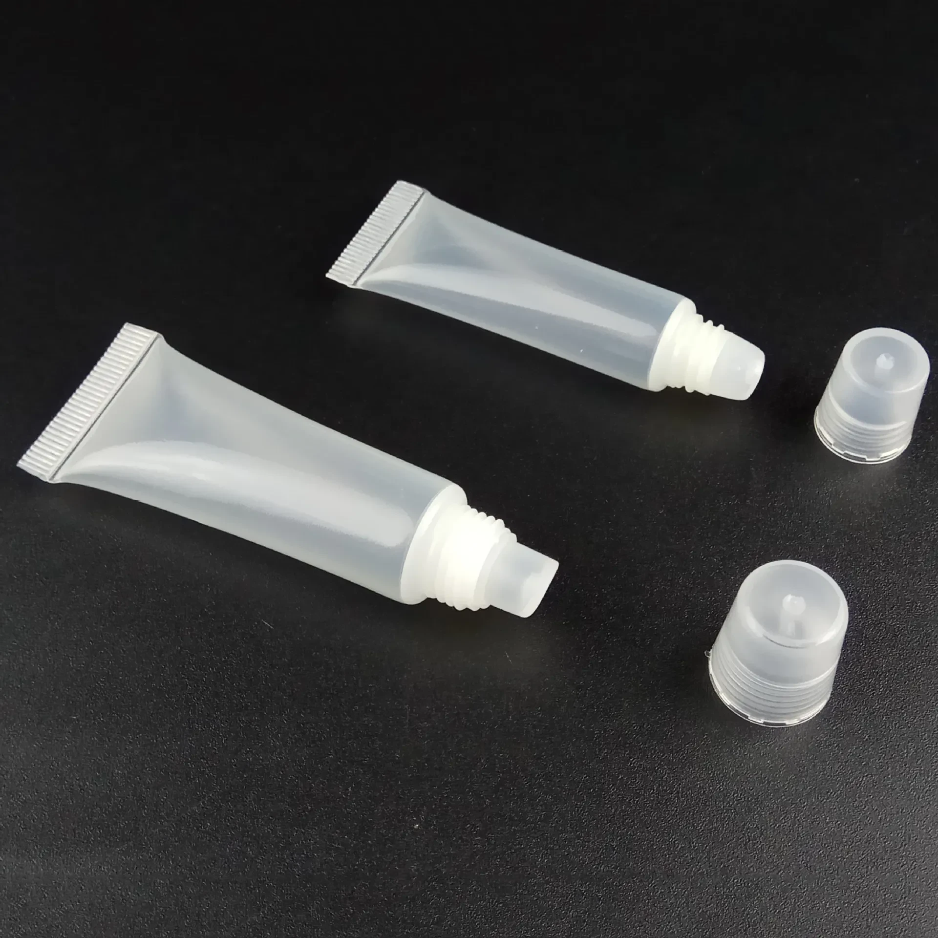 Lip Gloss Balm Cosmetic-Containers Refillable Empty 5ml Makeup-Tools Clear 10pcs/Pack