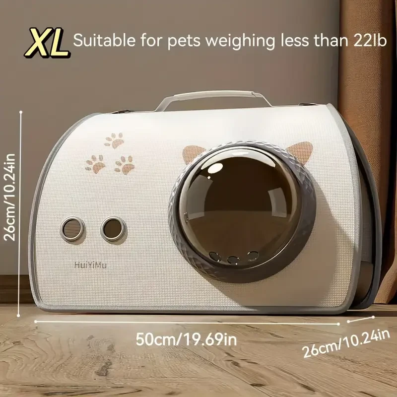 Animal Cat Carrier Backpack Breathable, Scratch-Resistant & Travel-Friendly