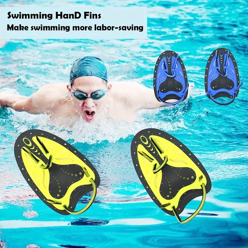 1Pair Swimming Paddles