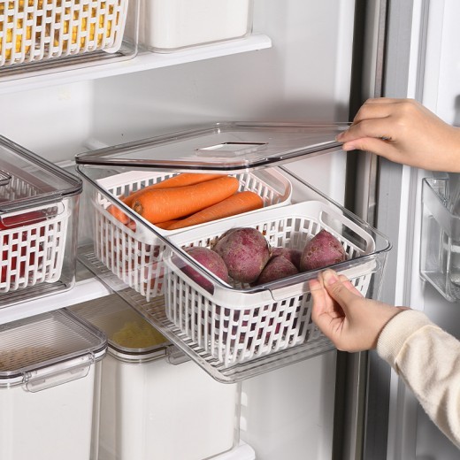 Onion and potato storage container