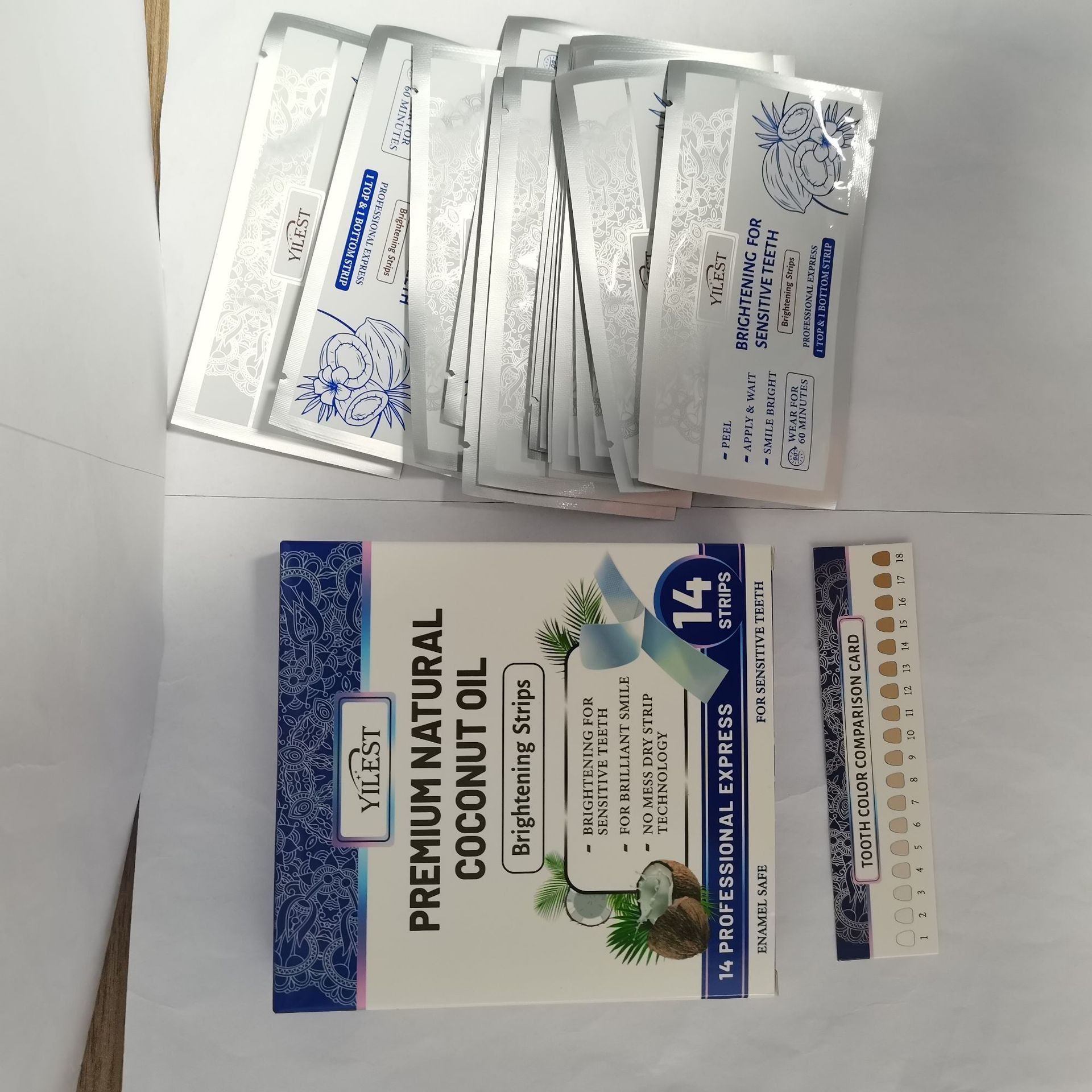 Coconut Mint Whitening Tooth Patch
