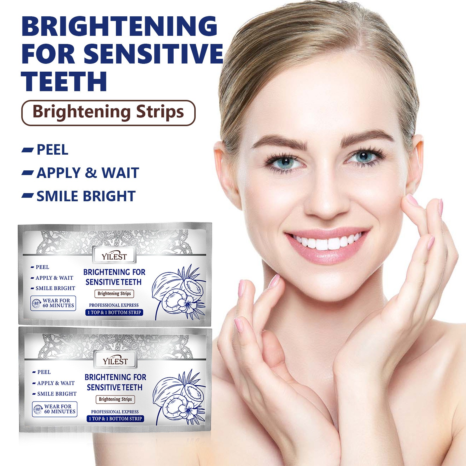 Coconut Mint Whitening Tooth Patch