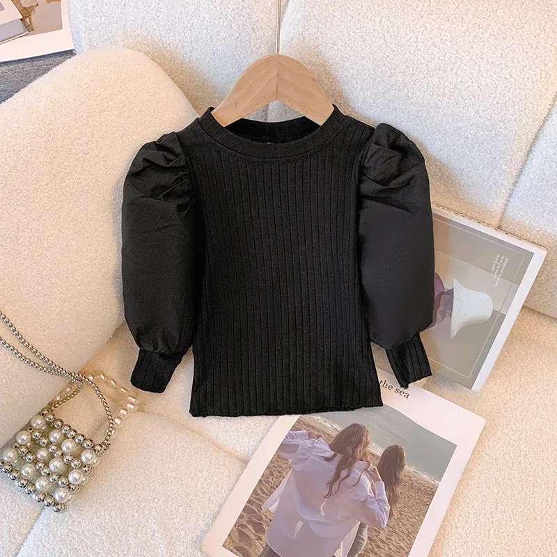 Color: Pink, Kid Size: 6 - Girls White Long Sleeve T-shirt Shirt Princess Shirt for Tddler Girl Sweet Pullover Casual Shirt Children Tops Pullover