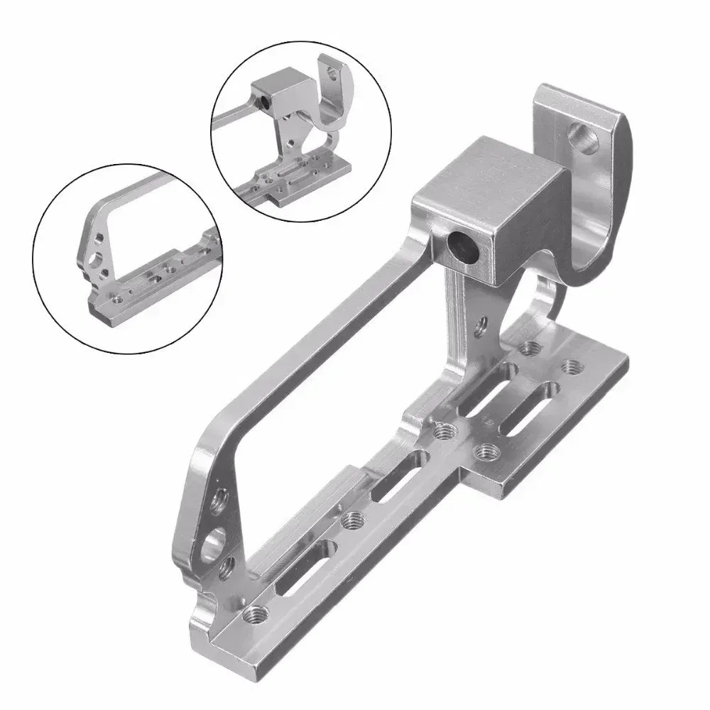 Color: WHITE - Servo Parabolic Switch Device Aerial Vehicle Throw Device Tarot Dispensers With Servo Arm For Remote Controller Cars Drone MG996