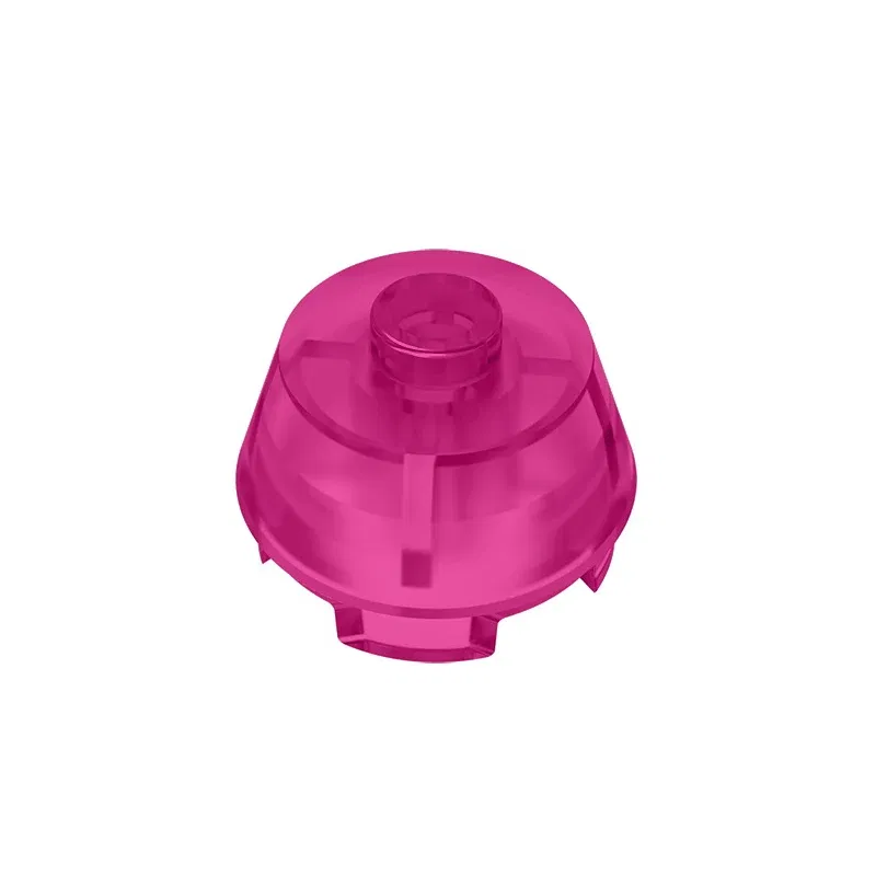 Color: Pink - Gobricks GDS-946 Cone 2 x 2 Truncated compatible with lego 98100 pieces of children's DIY Educational Building Blocks Technical