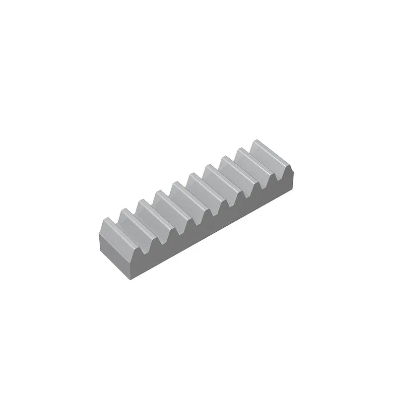 Color: green - Gobricks GDS-1171 Technical, Gear Rack 1 x 4 compatible with lego 3743children's DIY Gifts Educational Building Blocks Technical
