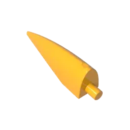 Color: Red - Gobricks GDS-90187 Barb / Claw / Horn / Tooth - Large compatible with lego 11089 Assembles Building Blocks children's toys