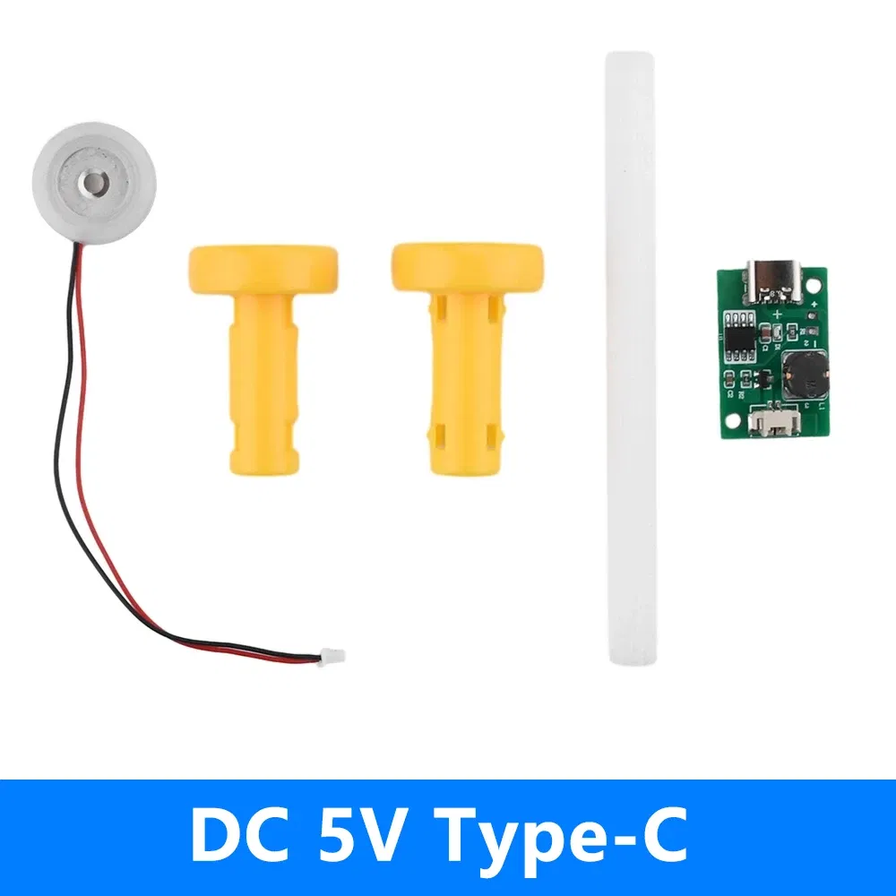 Bundle: Bundle2 - DC5V Ultrasonic Spray Humidifier Electronic Atomization Module Set Universal Humidification Module TYPE-C