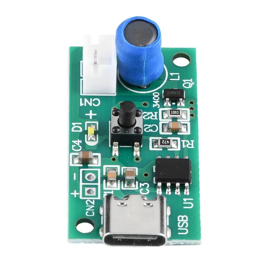 Bundle: Bundle2 - DC5V Ultrasonic Spray Humidifier Electronic Atomization Module Set Universal Humidification Module TYPE-C
