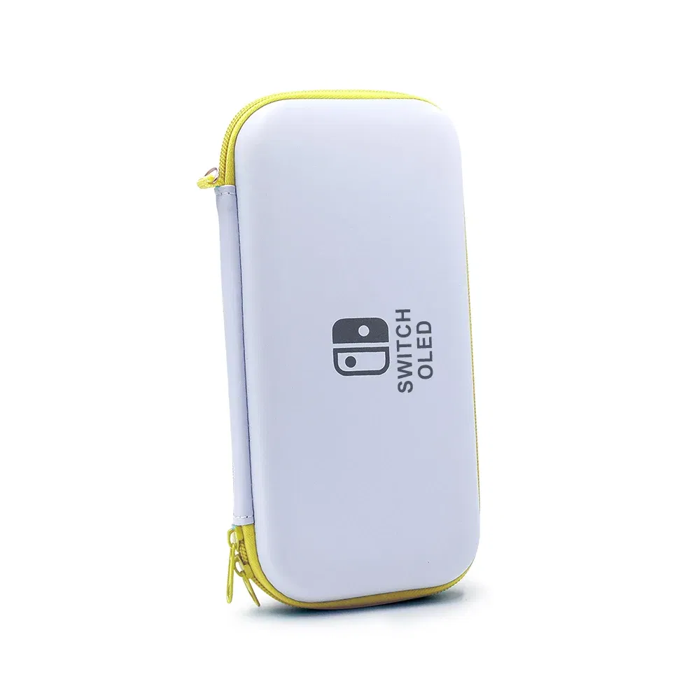 Color: Grape - Case Kit For Nintend Switch OLED Console Carrying Case Protective Pouch Hard Shell Clear Cover For Switch Oled WIth Film Glass