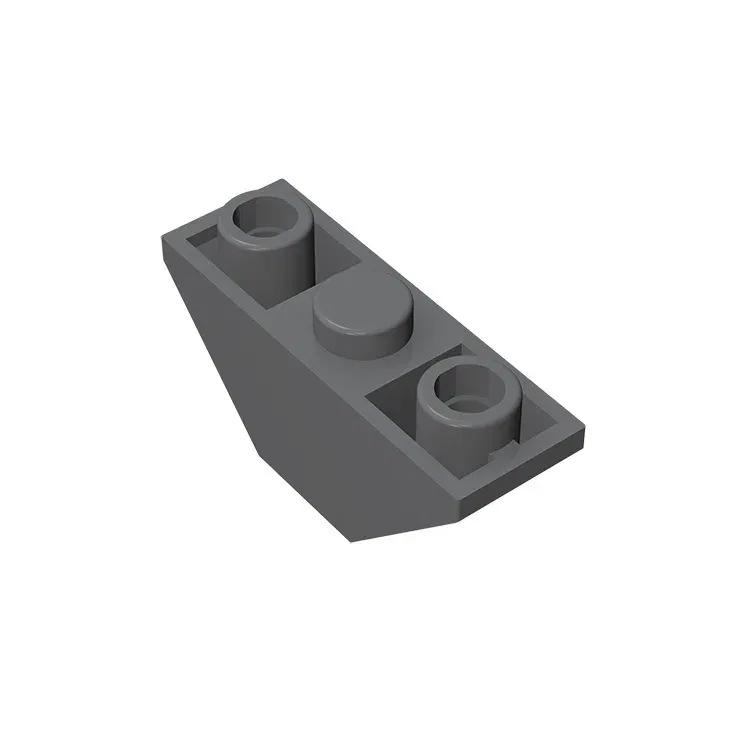 Color: Brown - Gobricks GDS-984 Slope, Inverted 45 3 x 1 Double compatible with lego 18759 2341 DIY Educational Building Blocks Technical
