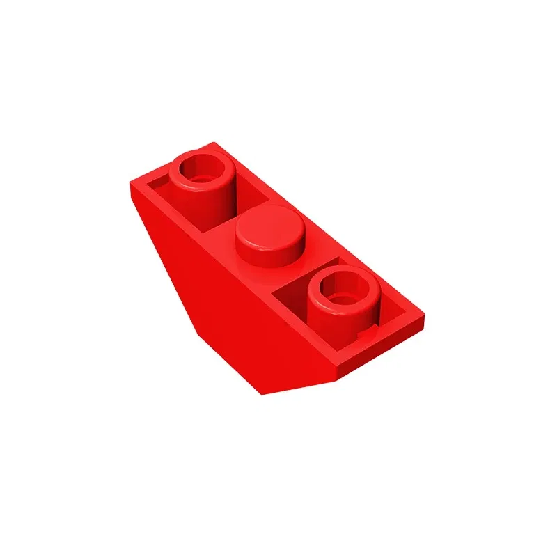 Color: Brown - Gobricks GDS-984 Slope, Inverted 45 3 x 1 Double compatible with lego 18759 2341 DIY Educational Building Blocks Technical