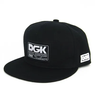 Color: Black, Size: Adjustable - New Korean Version Duck Tongue Cap Dgk Panel Letter Duck Tongue Cap Camouflage Unisex Versatile Men and Women's Same Baseball Ca