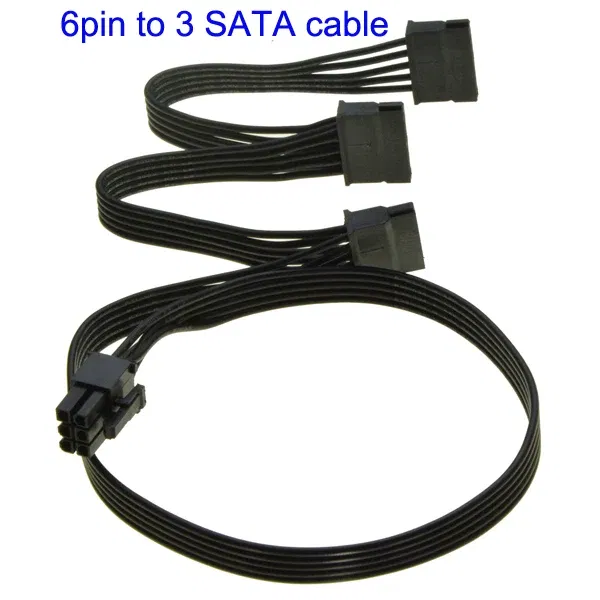 Color: Orange, Cable length: Other - For Seasonic FOCUS PLUS Gold FX Peripheral 4 Pin SATA IDE PCIe CPU Main Power ATX 24 Pin GPU VGA Card Power Supply Mining Cable